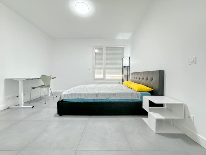 Month Stay In Geneva Studio 7 | 10 Min To Center - Annemasse