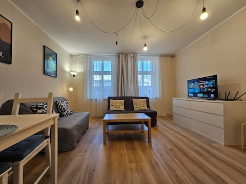 Popular Airbnb listing: Apartment KDN on Rysia in Wełnowiec Józefowiec