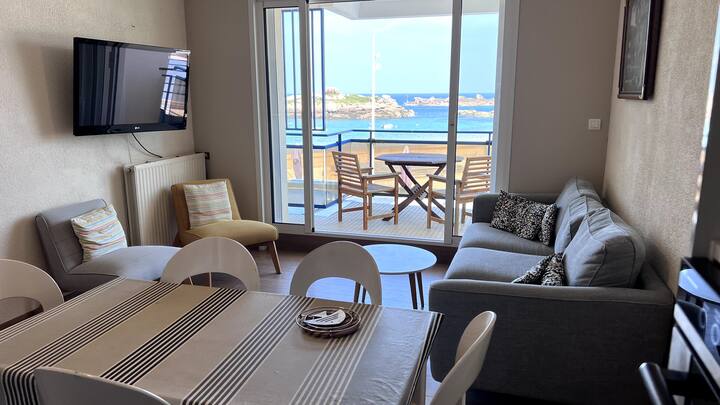 Bel Appartement 4 Pers Vue Mer - Trégastel