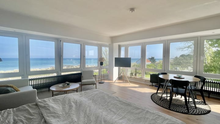 Vue panoramique sur la mer Baltique