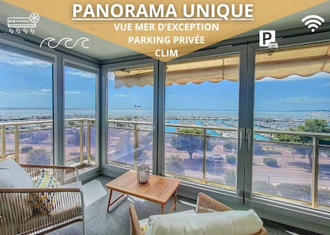 Blue Horizon * Sea View * Top Floor * Air Conditioning