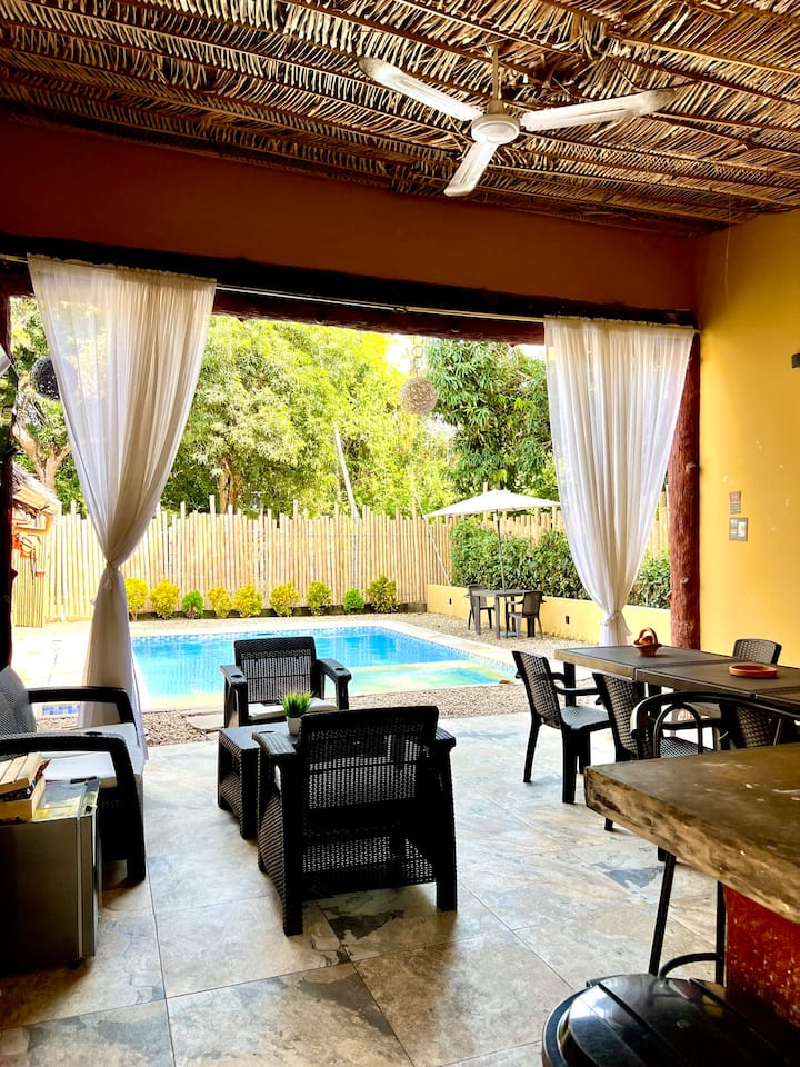 Villa Tailandesa | Piscina Privada + Zona Social - Melgar