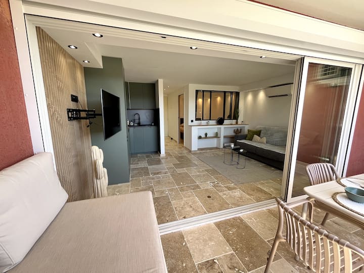 New-golfe Sttropez-piscinelagon-plage50m - Saint-Tropez