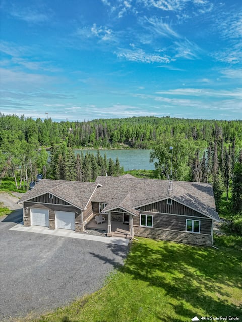 Modern home with Private River Access!