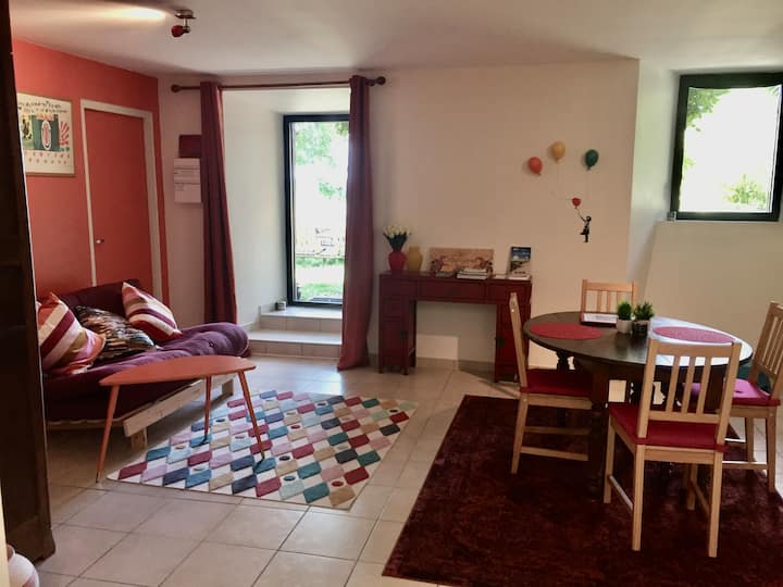 Studio Agathe, Maison Natale Jules Romains - Saint-Germain-Laprade