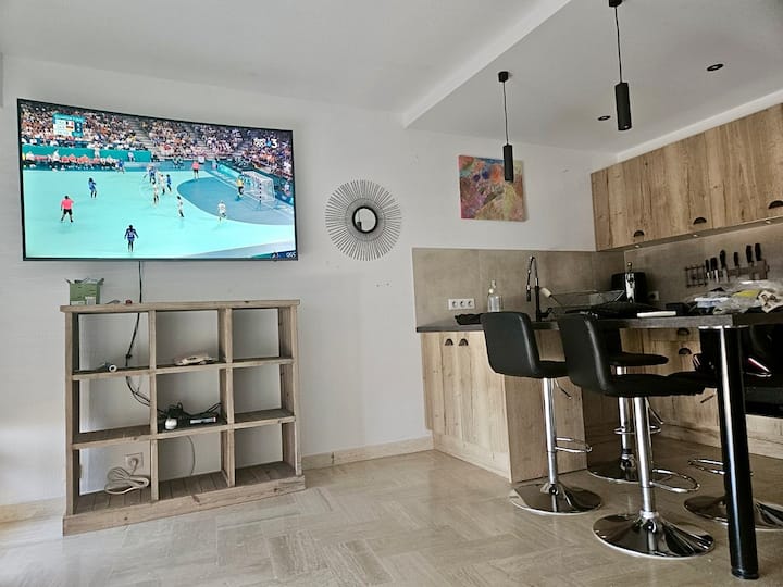 Appartement T3 De Standing Vue Mer Et Marina - Mandelieu-la-Napoule