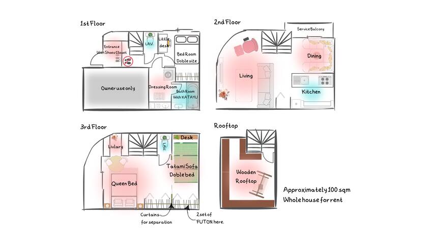 Stylish Tokyo House | Shinjuku & Harajuku | 100㎡ gallery image 5
