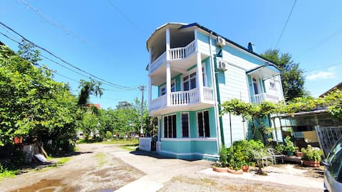 Zauri Neli 3-storey house by the sea with a garden