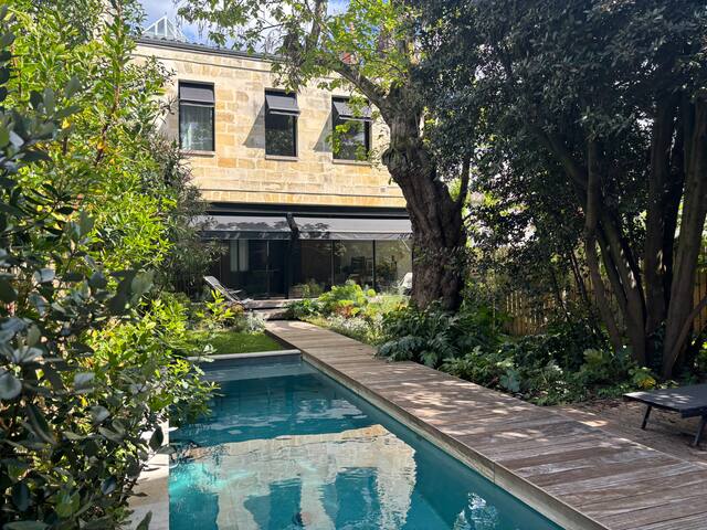 Maison climatisée avec piscine