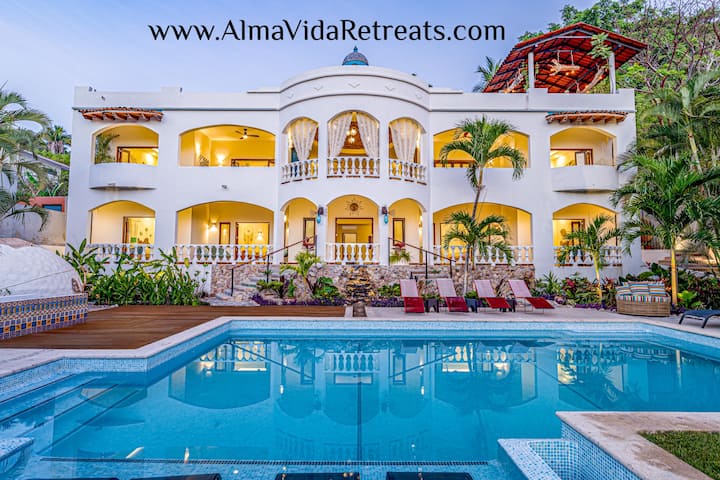 Alma Vida exterior with pool