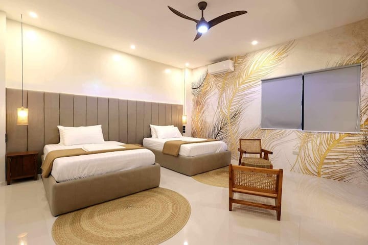 DUA ROOM - 2 double beds