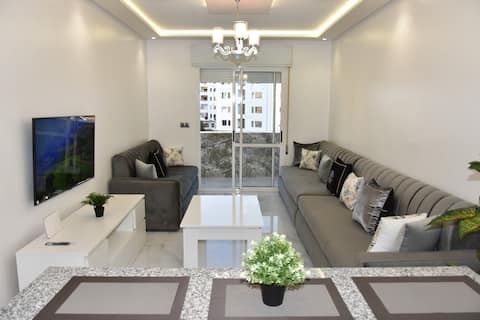 Popular Airbnb listing: City Center Tangier • Panoramic View • Beach & TGV in Mghogha
