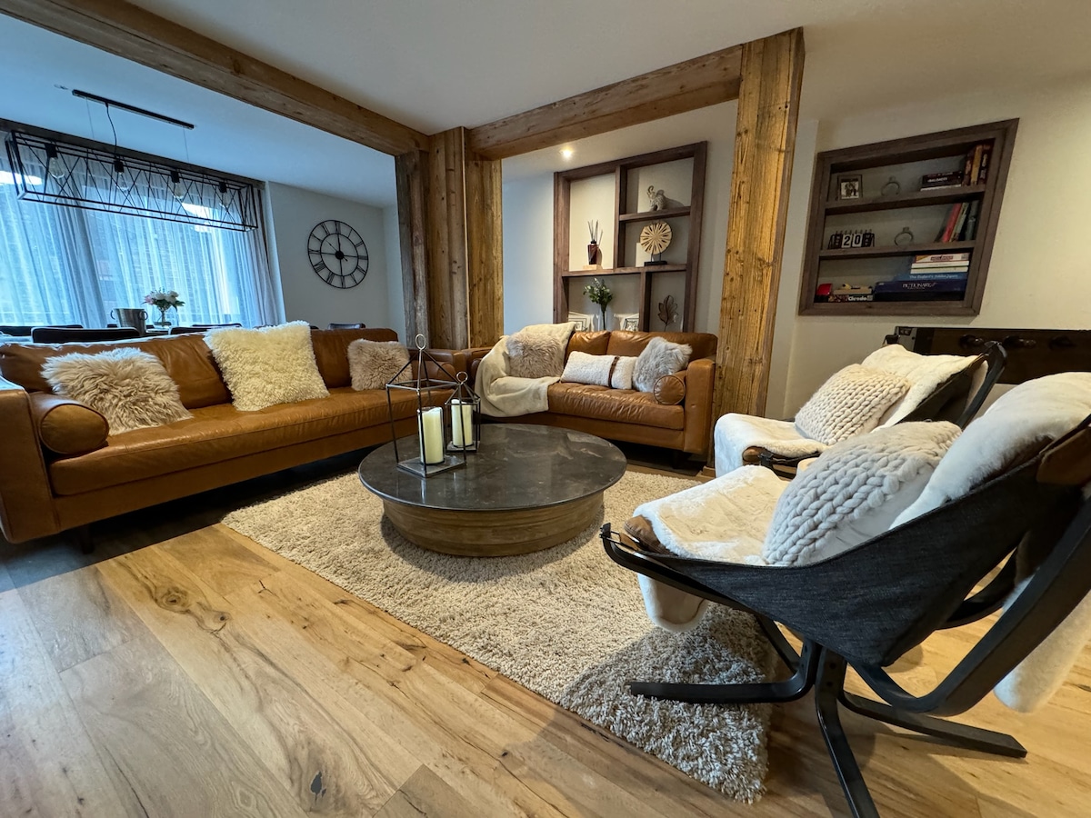 Airbnb performant: Luxury,newly finished middle of town + Spa access à Les Gets