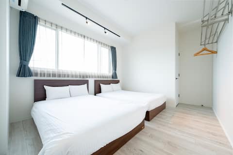 [5-minute drive from New Chitose Airport] Apartment hotel with kitchen | 68.88 ㎡ | Maximum 7 people