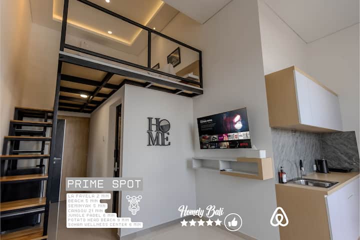 Central Mezzanine Suite By Homely Bali Seminyak 5 - Legian