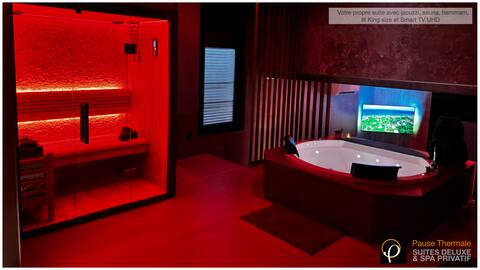 Wellness Suite - Private Jacuzzi, Sauna & Hammam