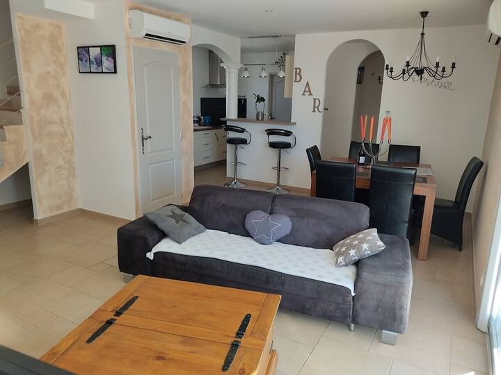 Gîte Climatisé Avec Piscine Barbecue & Jardin Clos - Vacqueyras
