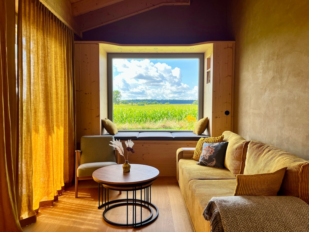 Leistungsstarkes Airbnb: Hilde among pears, Feldberg lake landscape in Mecklenburgische Seenplatte