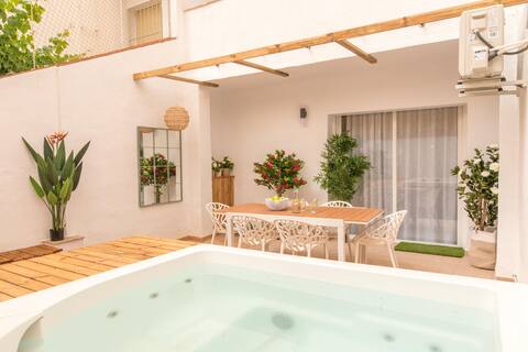 House for 8 people with garden