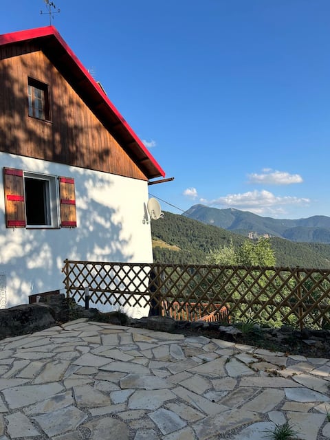 Beautiful mountain house