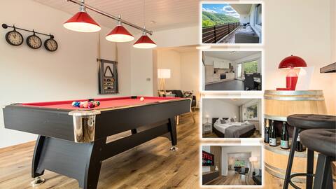 Apartment with Mosel view & billiards