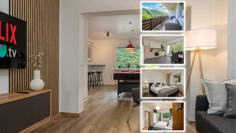 Apartment with Moselle view & billiards