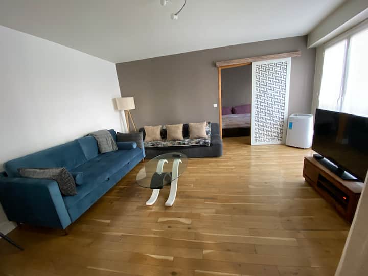 Appt 51m2 3pers & 1bébé : 2lits+1berceau - Issy-les-Moulineaux