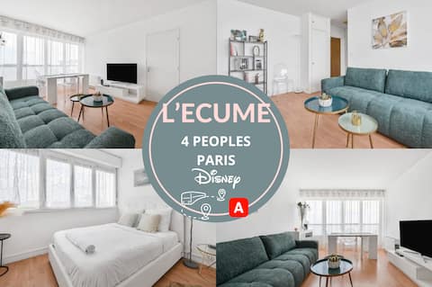 L'Écume - Great accommodation on the banks of the Marne - Wifi