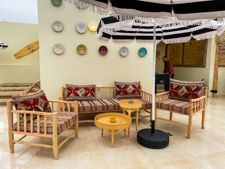 Fully Equipped Apartment With Private Balcony - Taghazout