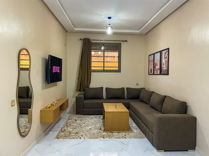 Modern Spacious Apt | Yard + Rooftop + Fast Wi-fi - Taghazout