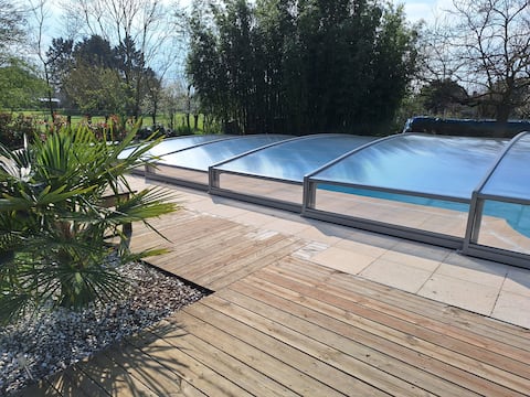 Villa with private pool 8 min from La Rochelle