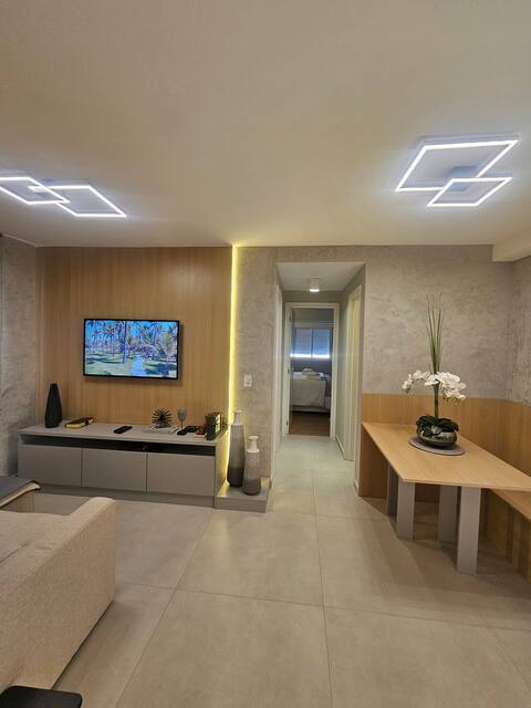apartment in luxury building