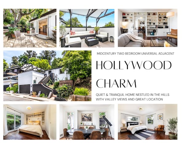 Warm & Charming Hillside House Near Universal