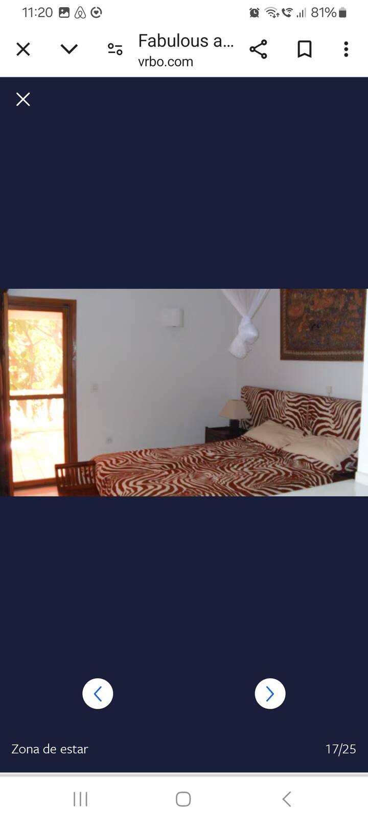 Salida directa a terraza jardin