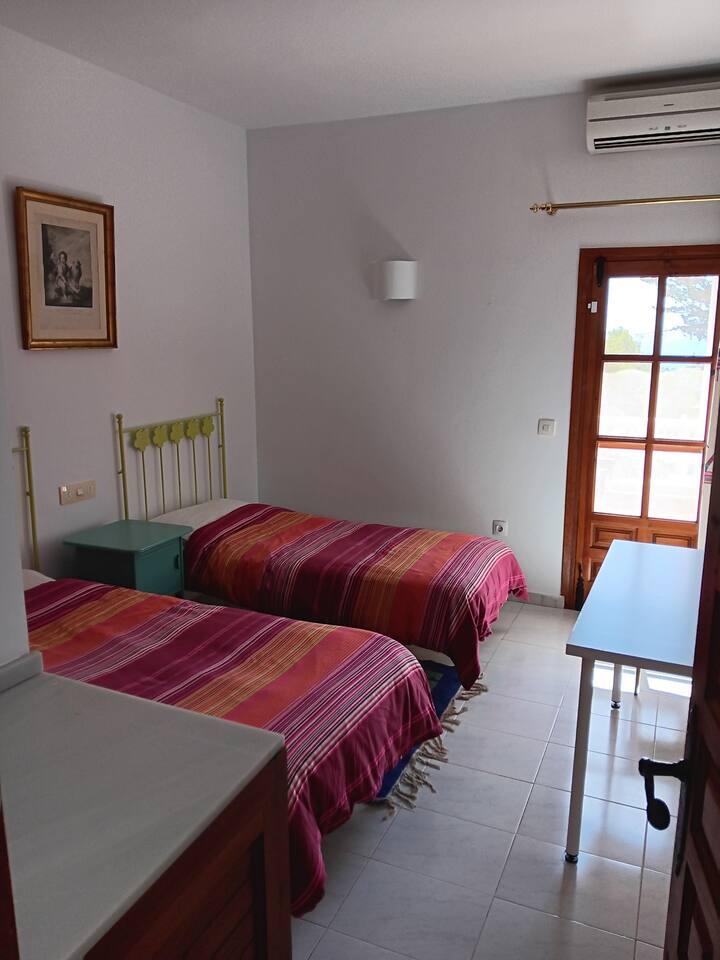 Salida directa a terraza jardin