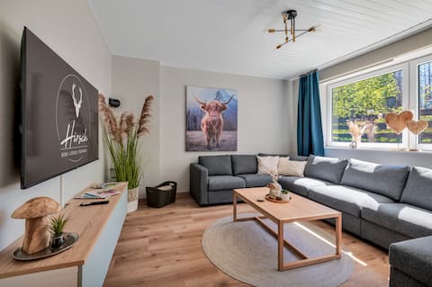 Top Airbnb: Hirsch: Hänsel home | garden | barbecue | forest in Clausthal Zellerfeld