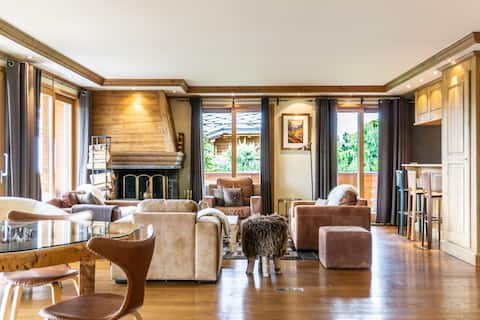 Alpine Luxury Retreat with Golf View