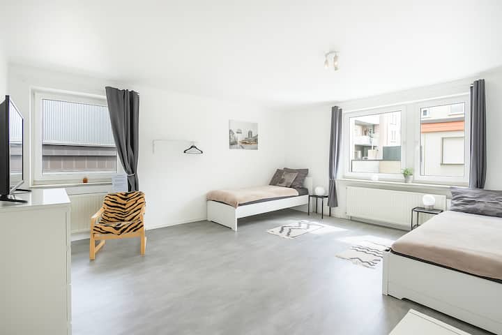 Apartmán WU01 vo Wuppertale / 2. spálňa s 2 lôžkami