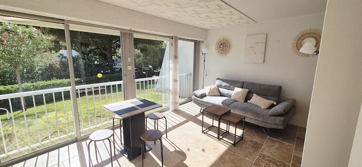 Studio 33m2, 4 Pers – Plage 2min, Piscine&wifi - La Grande-Motte