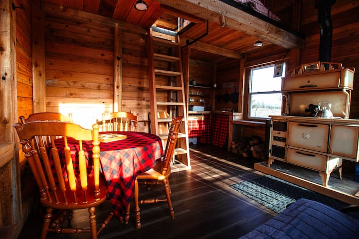 Refuge Rustique à La Ferme - Lac-Mégantic