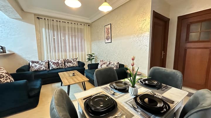 Appartement éLégant à Deux Pas Du Corniche & Tgv - Tangier, Morocco