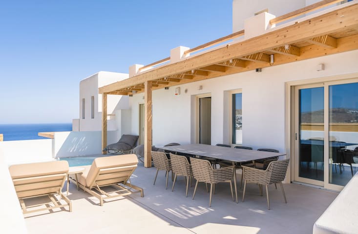 Villa Vibe B | Hot Tub | MG Villas Mykonos