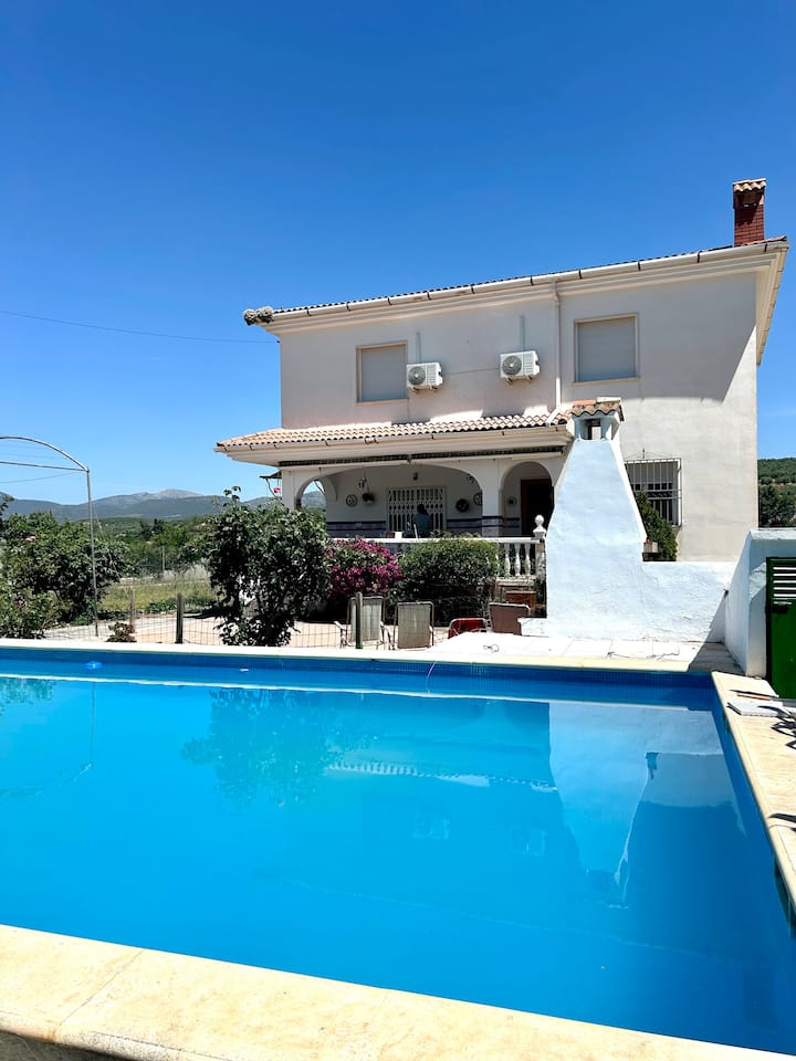 Aluqubin | Andalusian Villa With Pool Near Granada - Alcalá la Real