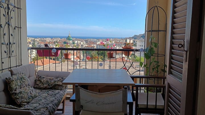 Bel Appartement Vue Mer - Nice