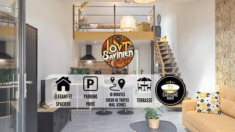 Le Loft Savinien - Near Troyes - 3 pers.