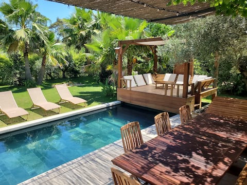 Luxury Bali Villa 5* Hossegor golf - pool&petanque
