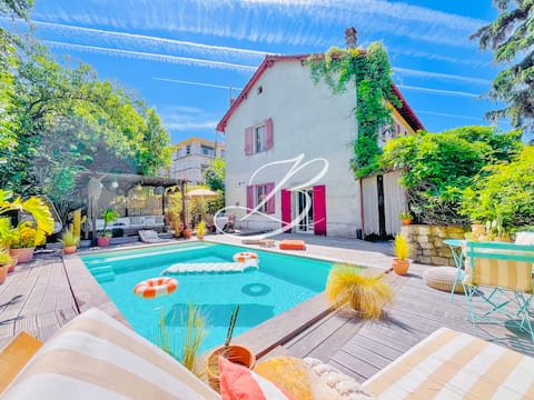 Villa Rose – Garden Pool in the heart of Cannes