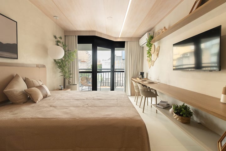 Studio Completo Com Terraço Na Liberdade New91 - Liberdade