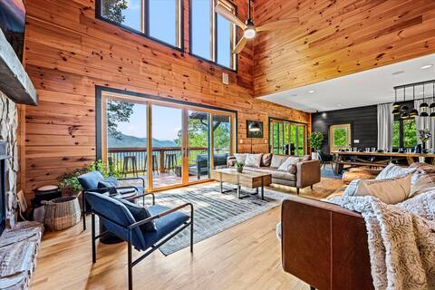 Slps 23, Mtn Views! Sauna, Ht Tub, Game/Theatre Rm