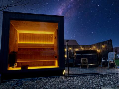 Nordic House with Sauna & hot tub Ostsee Polen